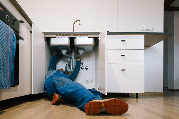 Professional Leak Detection technician working in Rockville, MN